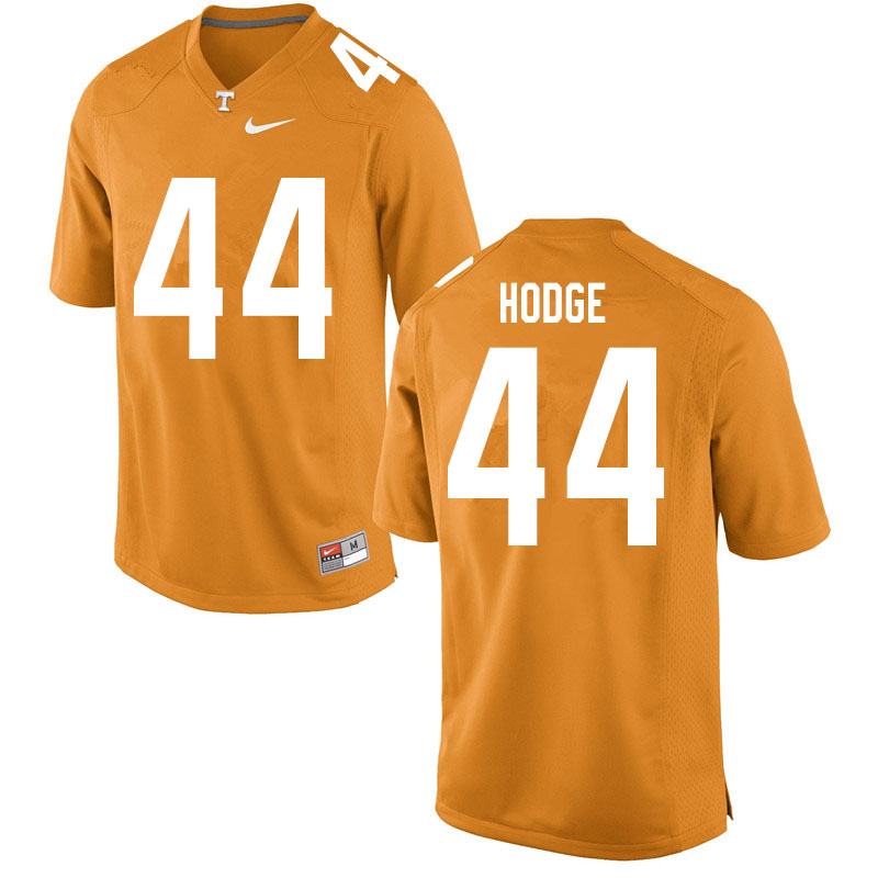 Men #44 Tee Hodge Tennessee Volunteers College Football Jerseys Sale-Orange
